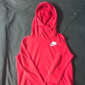 XL Red Cross Neck Nike Hoodie/Sweater